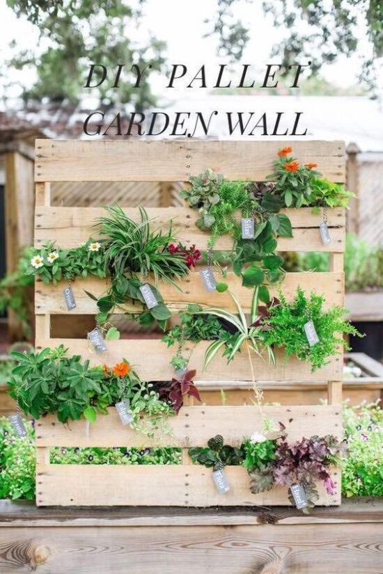 10 Easy DIY Pallet Planter Box Ideas • The Garden Glove