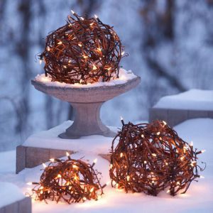 DIY Globe Christmas Light Hack • The Garden Glove