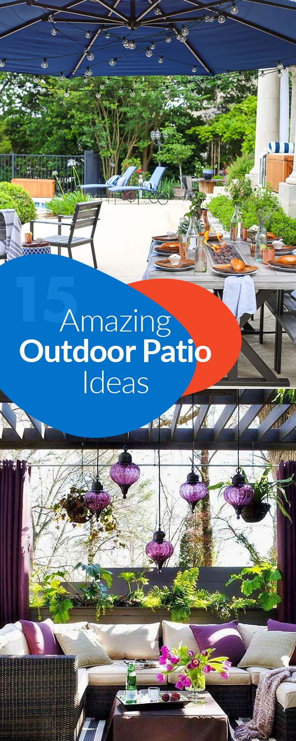 small indoor patio ideas on 15 Amazing Outdoor Patio Ideas The Garden Glove
