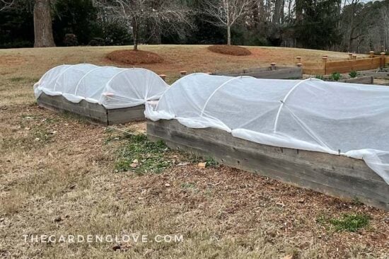DIY Raised Garden Bed Covers to Protect Plants from Frost • The Garden ...